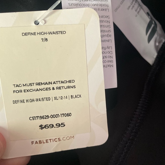 Fabletics Define High-Waisted 7/8 Legging - Picture 2 of 5